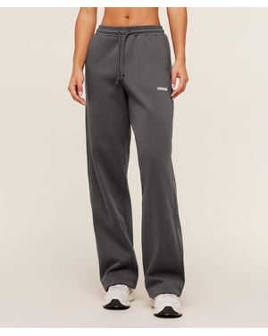 GYMSHARK Cosy Luxe Straight Leg Short Joggers - Grey