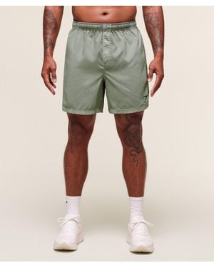 GYMSHARK Fit Light 7" Shorts - Green