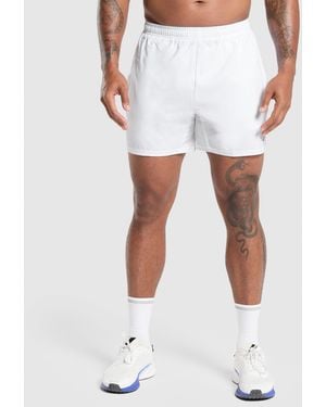 GYMSHARK Arrival 5" Shorts - White