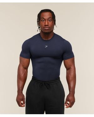 GYMSHARK Super Soft Muscle Tee - Blue