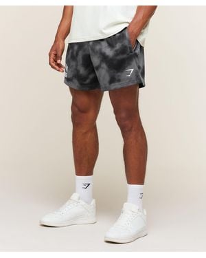 GYMSHARK Lifting Mesh 5" Shorts - Grey