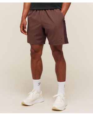 GYMSHARK Sport 7" Shorts - Red