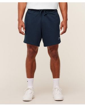 GYMSHARK Crest Shorts - Blue