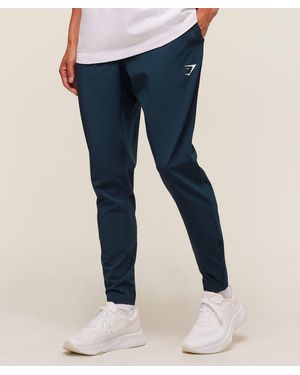 GYMSHARK Arrival Woven Tall Joggers - Blue