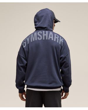 GYMSHARK Power Hoodie - Blue