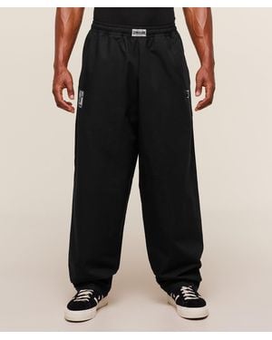 GYMSHARK Straight Leg Pumper Pants - Black