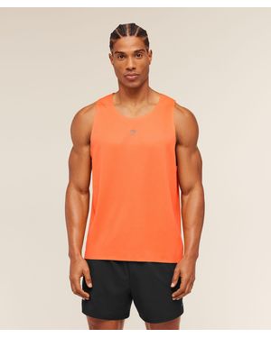 GYMSHARK Hybrid Engineered Jacquard Tank - Orange