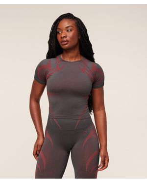 GYMSHARK Storm Seamless Top - Purple