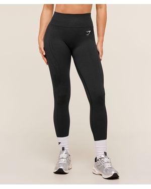 GYMSHARK Vital Seamless Warm Legging - Black