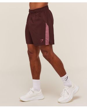 GYMSHARK Sport 7" Shorts - Red