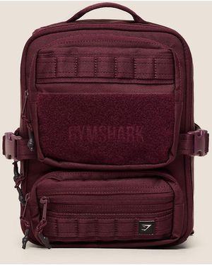 GYMSHARK Mini Tactical Backpack - Red
