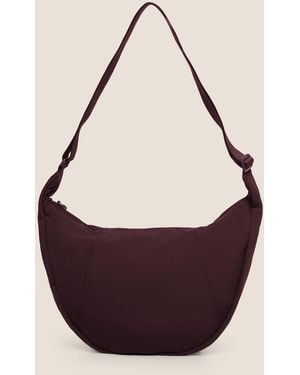 GYMSHARK Large Pleat Crossbody - Purple