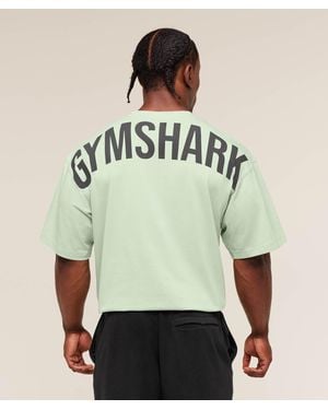 GYMSHARK Power T-Shirt - Green