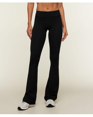 GYMSHARK Softsense Mid-Rise Flared Leggings Tall - Black
