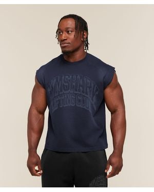 GYMSHARK Gslc Cut Off Tank - Blue