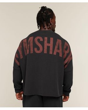 GYMSHARK X Sam Sulek Crew - Black