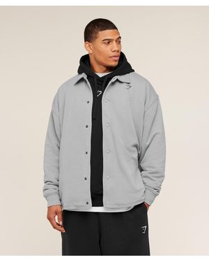 GYMSHARK Power Coach Jacket - Grey