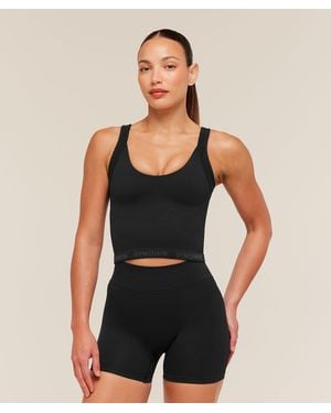 GYMSHARK Flex Reinvented Tank Top - Black