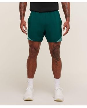 GYMSHARK Arrival Block 6" Shorts - Green