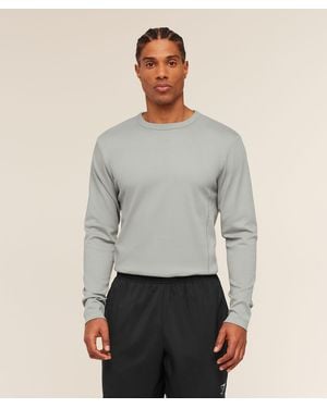 GYMSHARK Off Duty Long Sleeve T-Shirt - Grey