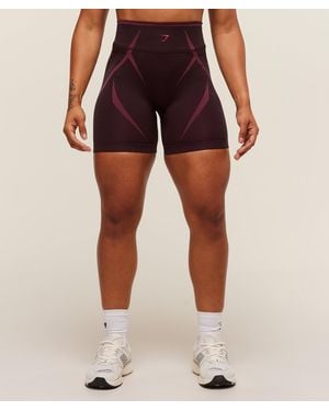 GYMSHARK Apex Lift Seamless Short - Red