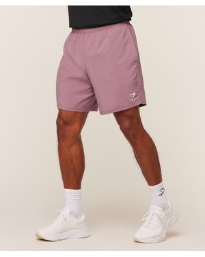 GYMSHARK Arrival 7" Shorts - Pink