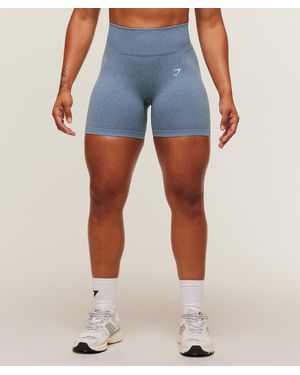 GYMSHARK Lift Seamless Shorts - Blue