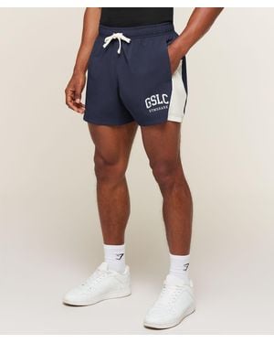 GYMSHARK Gslc Emblem Shorts - Blue