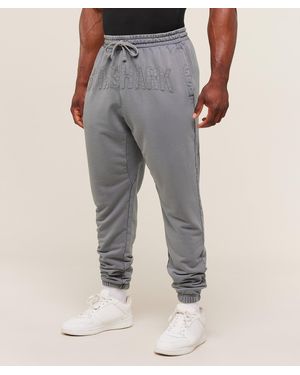 GYMSHARK Power Washed Joggers - Grey