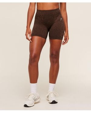 GYMSHARK Adapt Animal Shorts - Brown