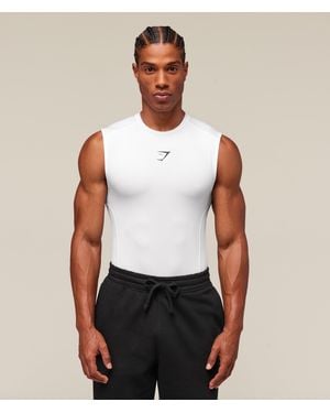GYMSHARK Element Tank - White