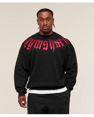 GYMSHARK Fade Graphic Crew - Multicolour