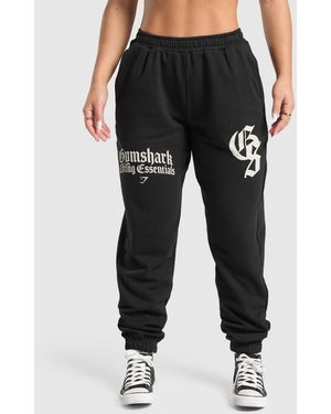 GYMSHARK Lifting Essentials Oversized Joggers - Black