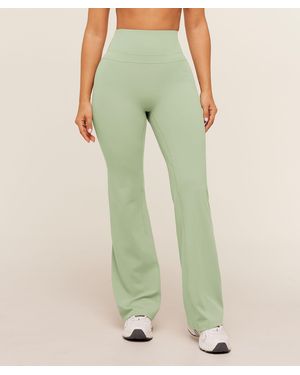 GYMSHARK Whitney Short Flared Leggings - Green