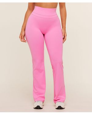 GYMSHARK Whitney Regular Flared Legging - Pink