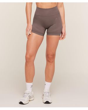 GYMSHARK Poise Seamless Shorts - Grey