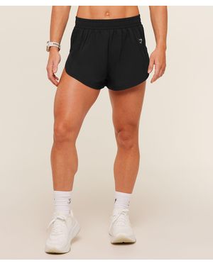 GYMSHARK Interval High Leg Shorts - Blue