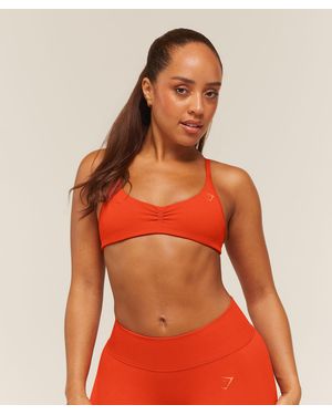 GYMSHARK Lift Seamless 2.0 Sports Bra - Red