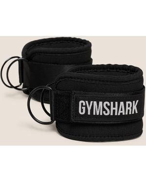 GYMSHARK Ankle Straps - Black