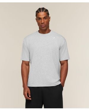 GYMSHARK Campus Crest T-Shirt - White