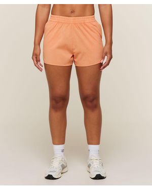 GYMSHARK Washed Pastel Woven Shorts - Natural