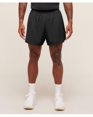 GYMSHARK Running 5" Shorts - Black