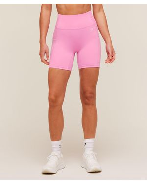 GYMSHARK Pocket Shorts - Pink