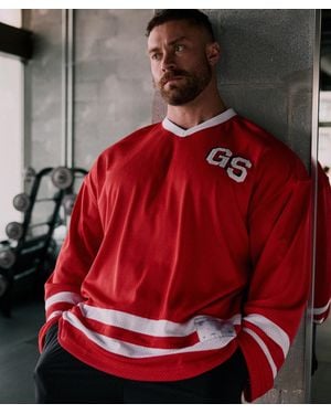 GYMSHARK X Cbum Hockey Jersey - Red