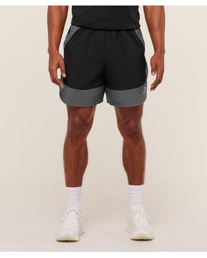 GYMSHARK Sport 25 Block 7" Shorts - Black