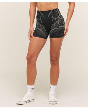 GYMSHARK Storm Seamless Shorts - Blue