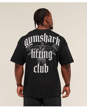 GYMSHARK Lifting Club T-Shirt - Black