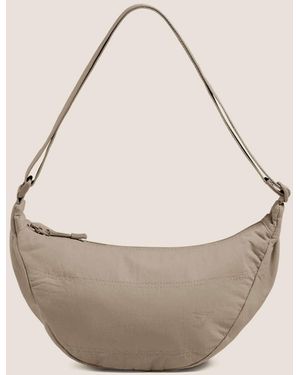GYMSHARK Pleat Crossbody - Natural