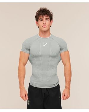 GYMSHARK Onyx V1 T-Shirt - Grey