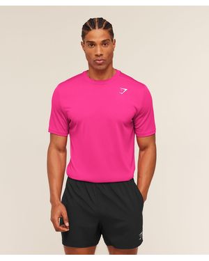 GYMSHARK Arrival T-Shirt - Pink